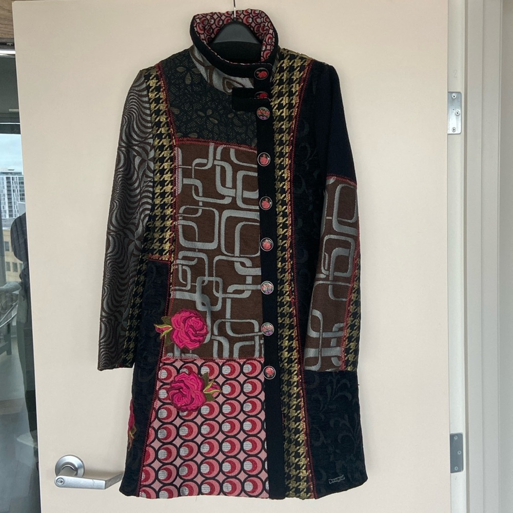 DESIGUAL Coat Multicolor